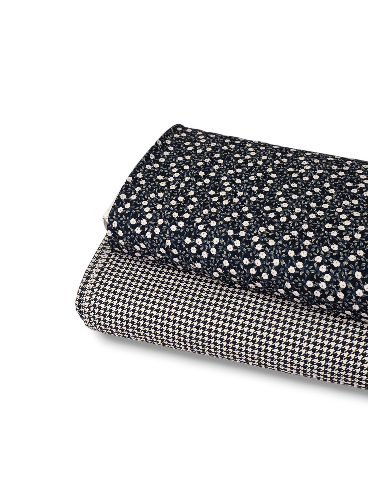 * Unique Design * Poly Breeze Houndstooth Cream