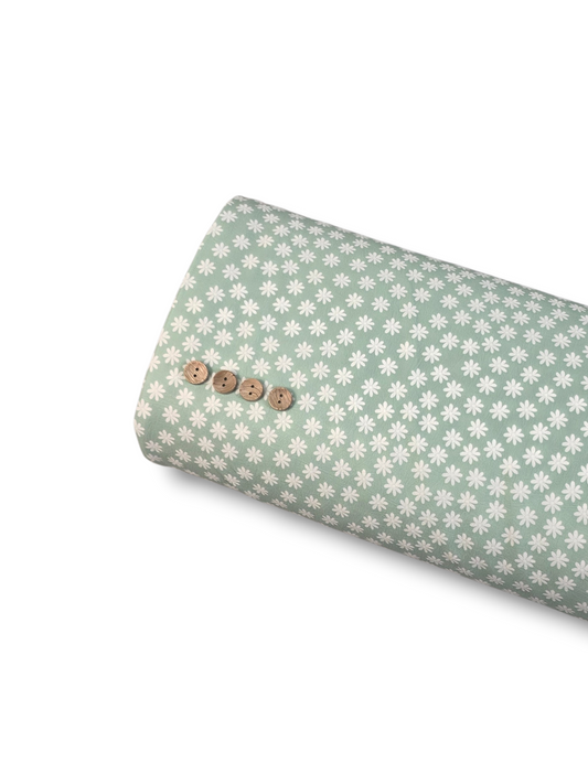 *Unique Design* Cloud Poly Simple Daisy Mint