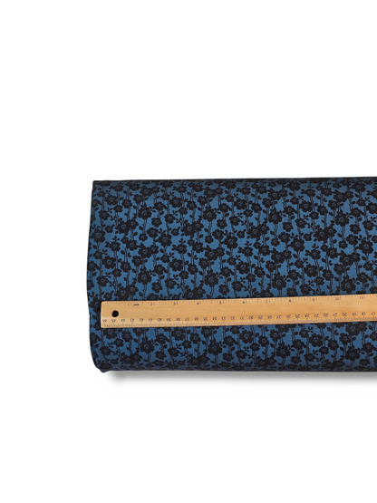 *Unique Design* Cloud Poly Shadow Blooms Navy