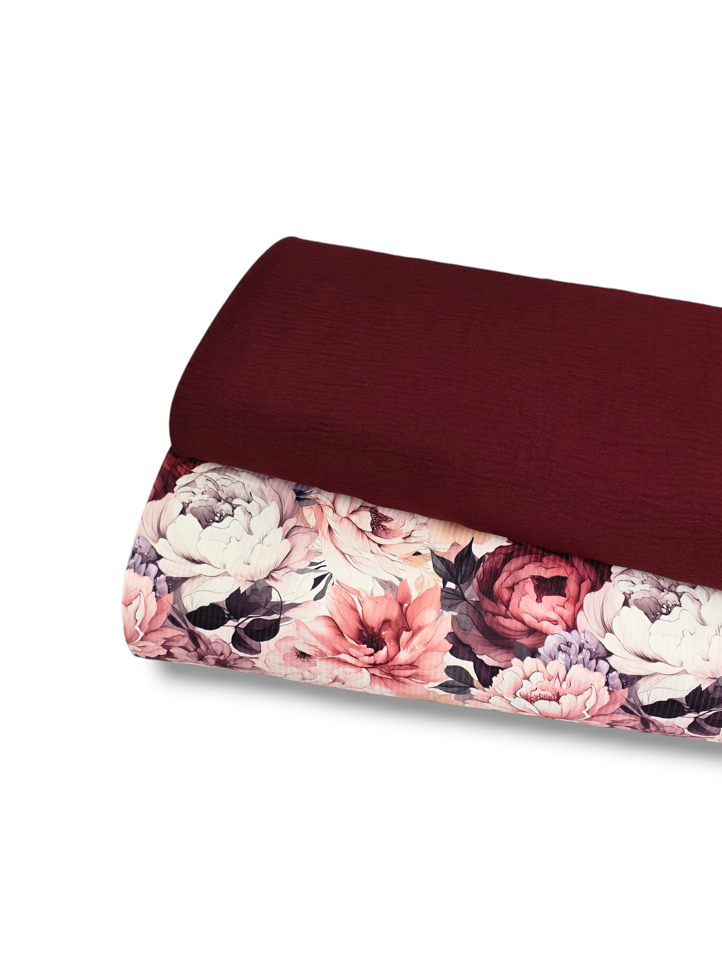 Polyester Dream Crepe Stretch Burgundy