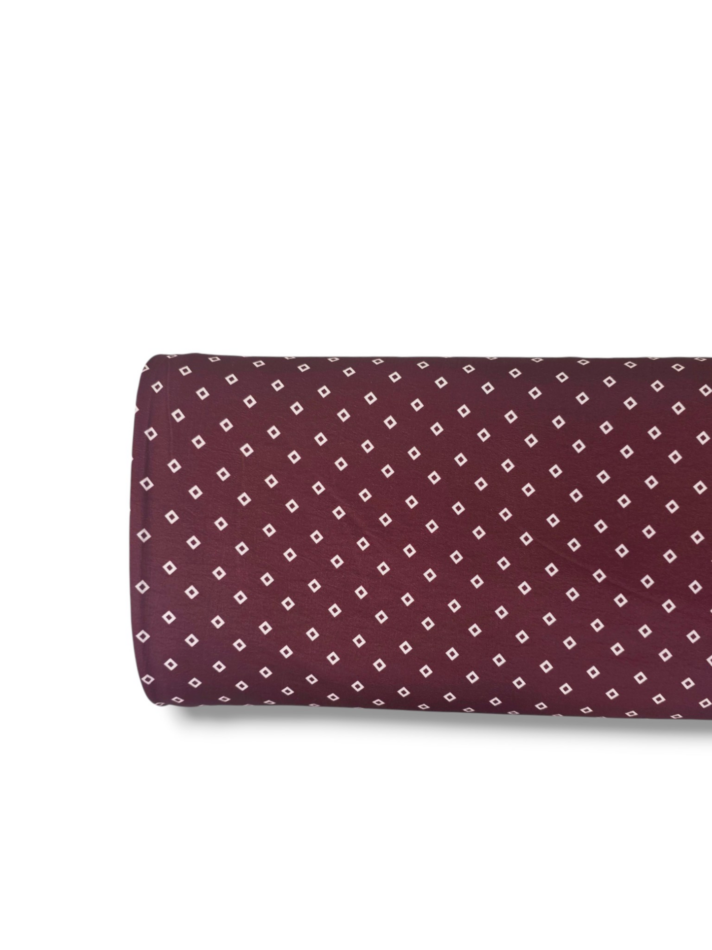 *Unique Design* Cloud Poly Modern Diamond Burgundy