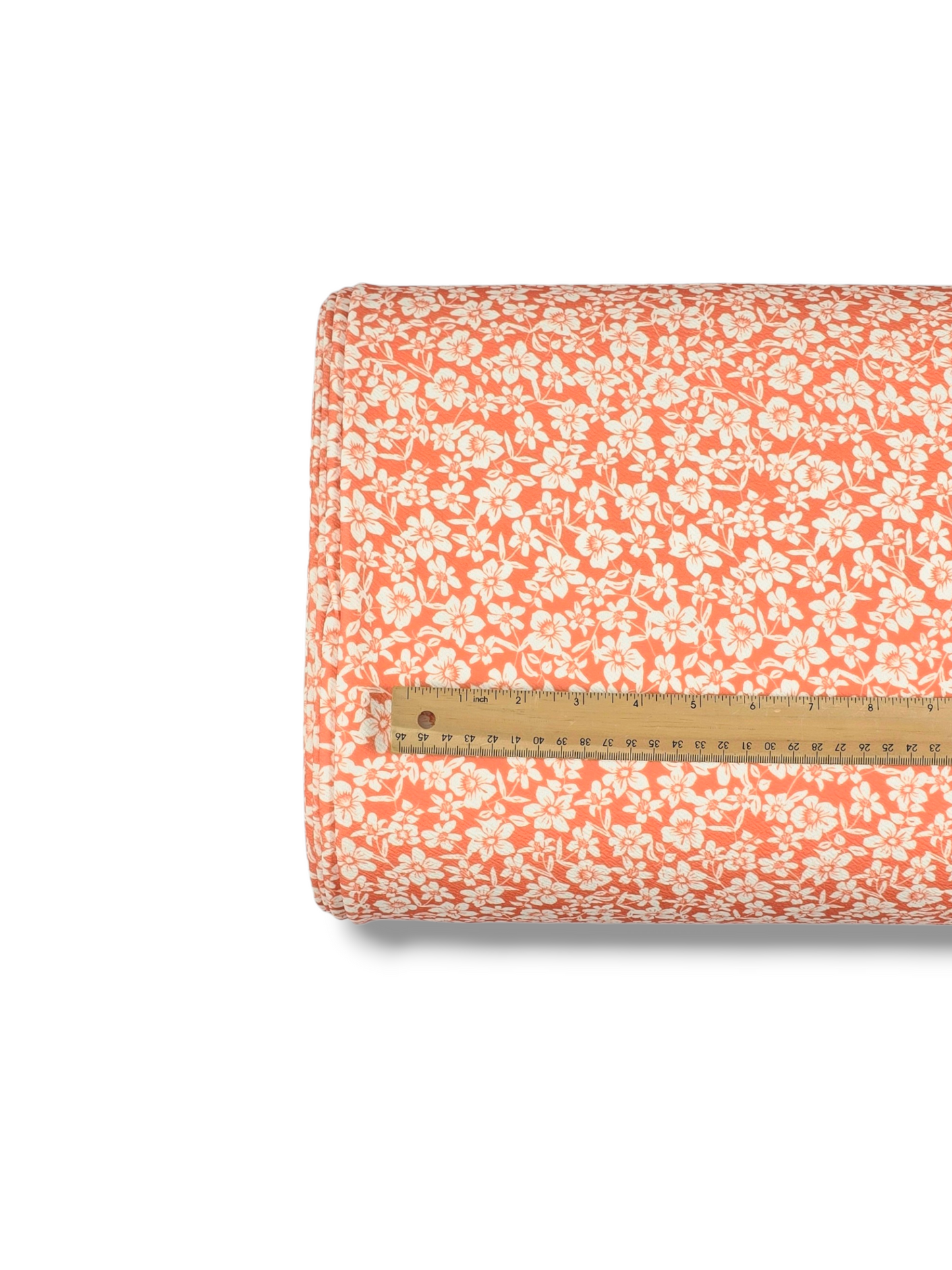 *Unique Design* Liverpool Sweet Prairie Petals Tangerine