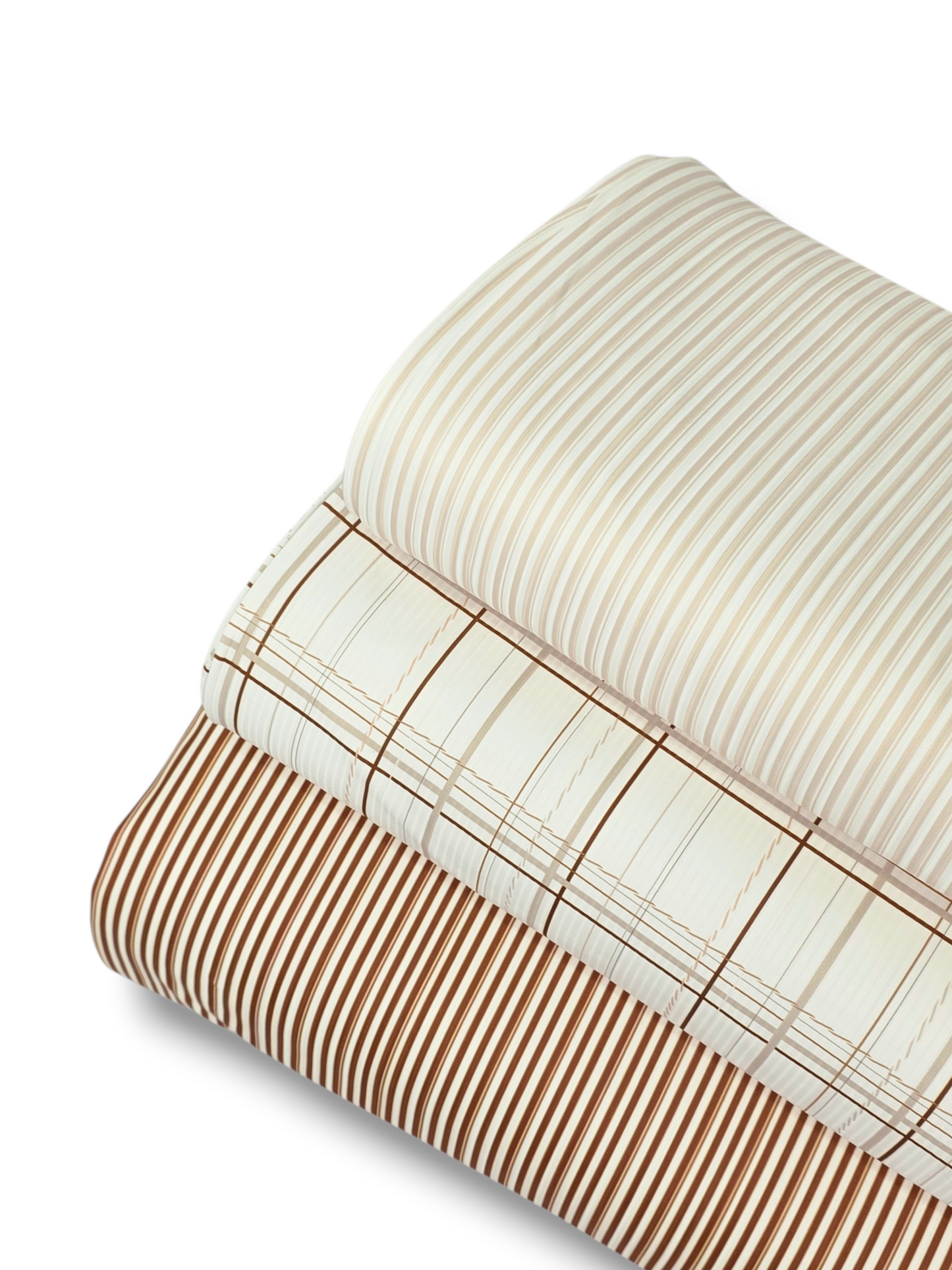 *Unique Design* Willow Ribbed Knit Homestead Stripe Rust