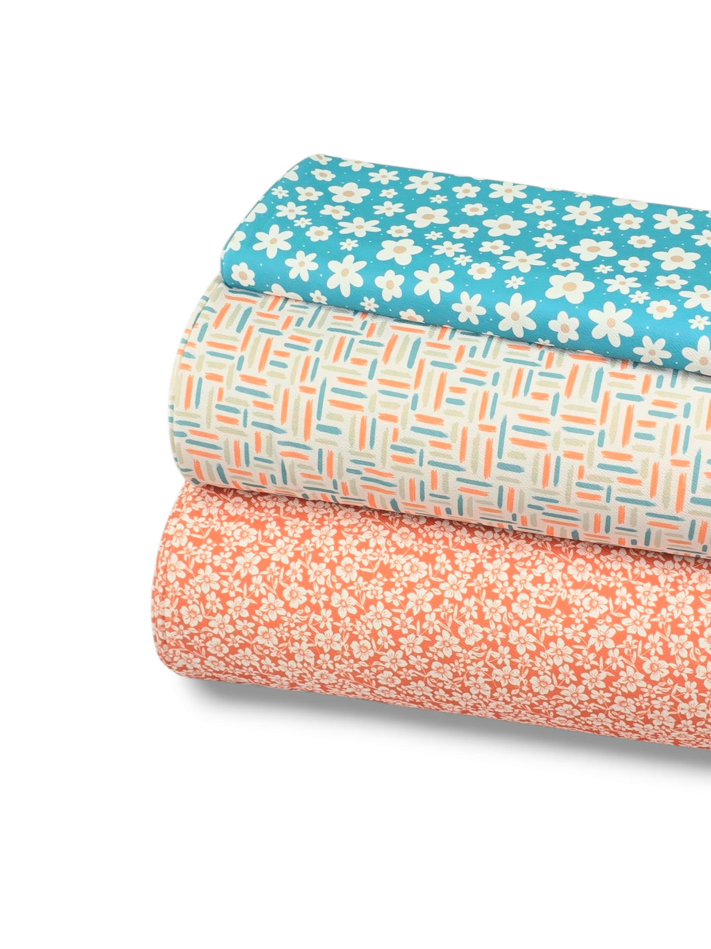 *Unique Design* Liverpool Sweet Prairie Petals Tangerine