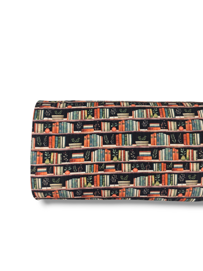 * Unique Design * Ribbed Knit Cotton Feel Vintage Bookshelf