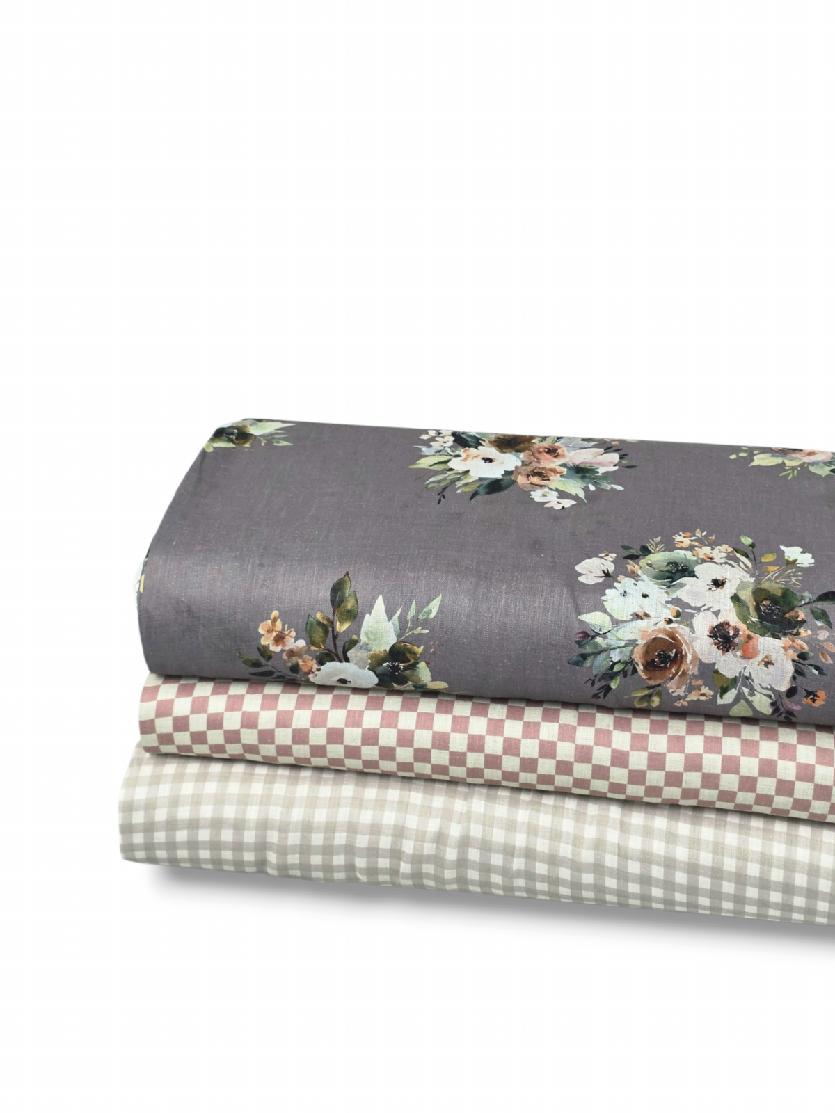* Unique Design * Linen Song Of Autumn Dusky Olive