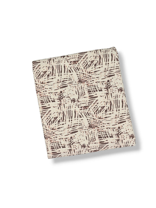 *Unique Design* Willow Ribbed Knit Coastal Sketch Cocoa