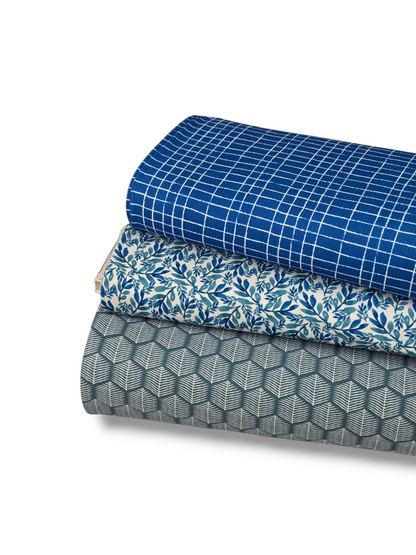 * Unique Design * Cloud Poly Modern Woodland Teal