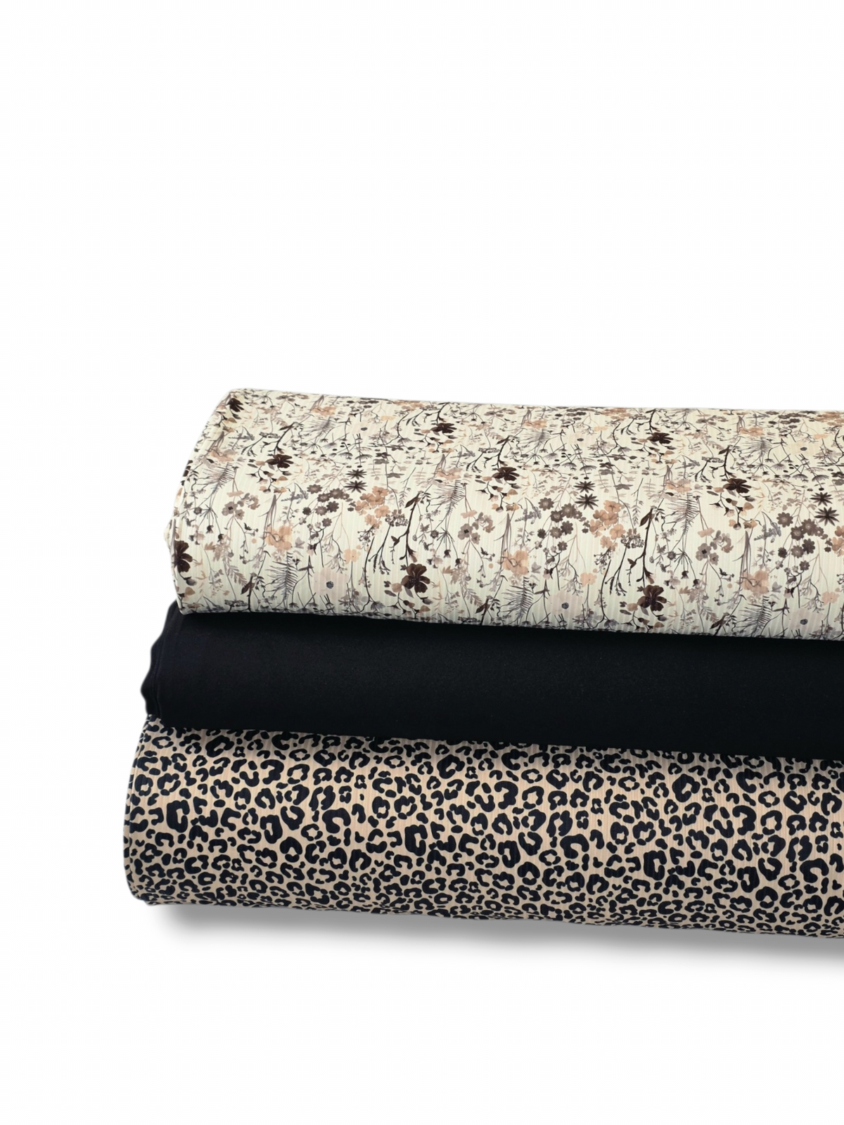 *Unique Design* Willow Ribbed Knit Leopard Neutral Driftwood