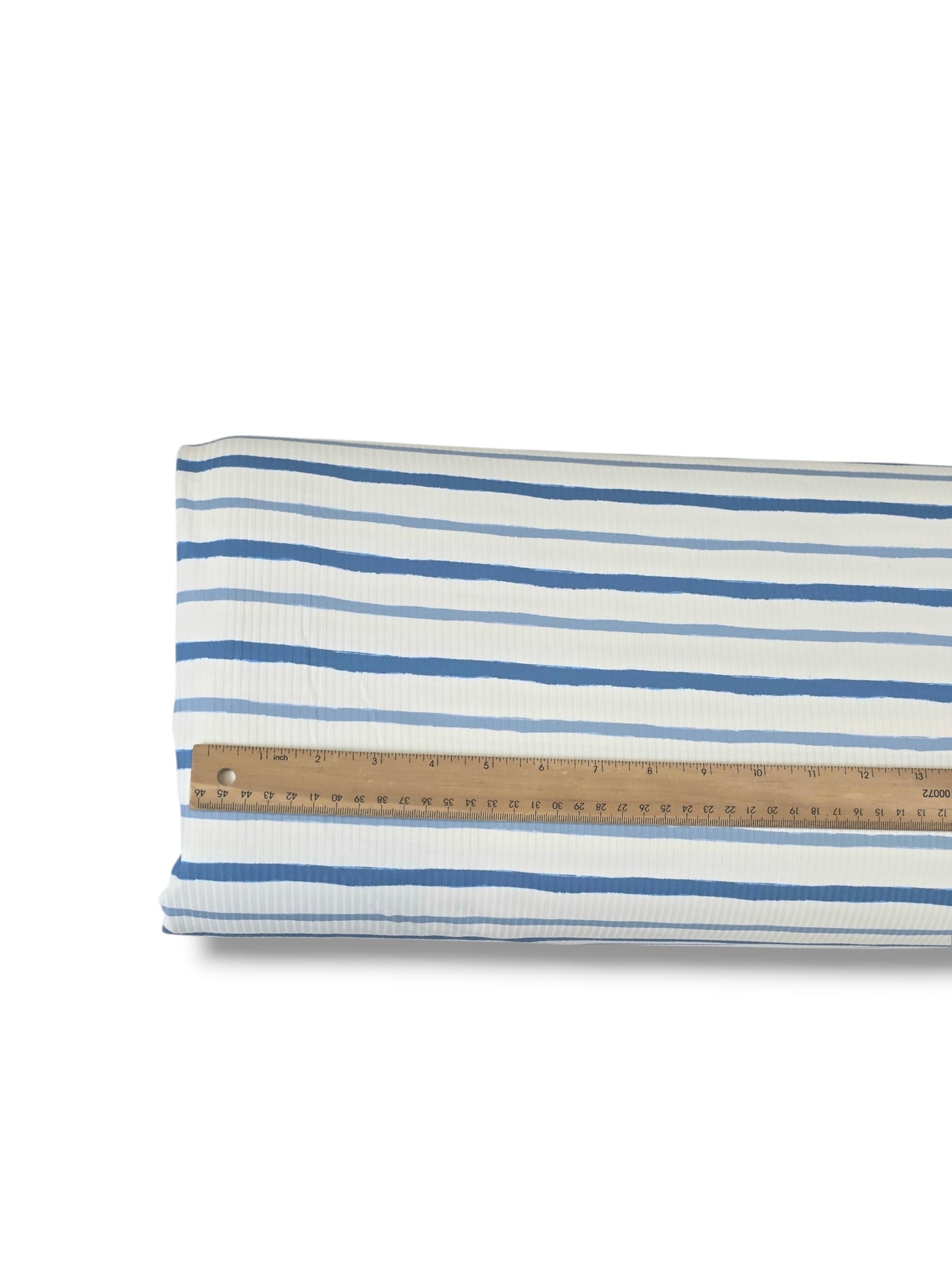 *Unique Design* Willow Ribbed Knit Seaside Stripe Blue