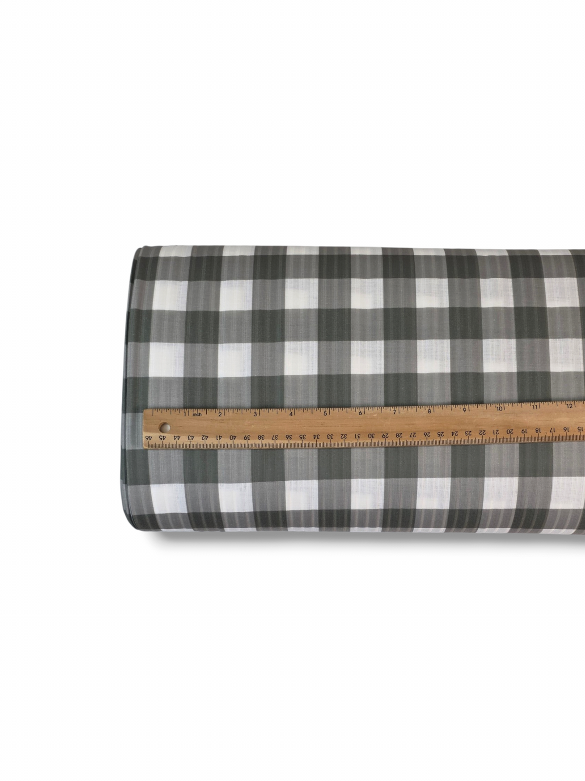 * Unique Design * Ribbed Knit Cotton Feel Fall Gingham Sage Green
