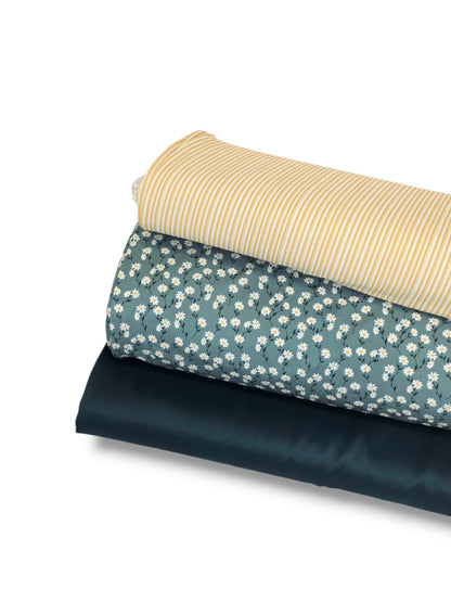 *Unique Design* Cloud Poly Daisy Meadow Teal