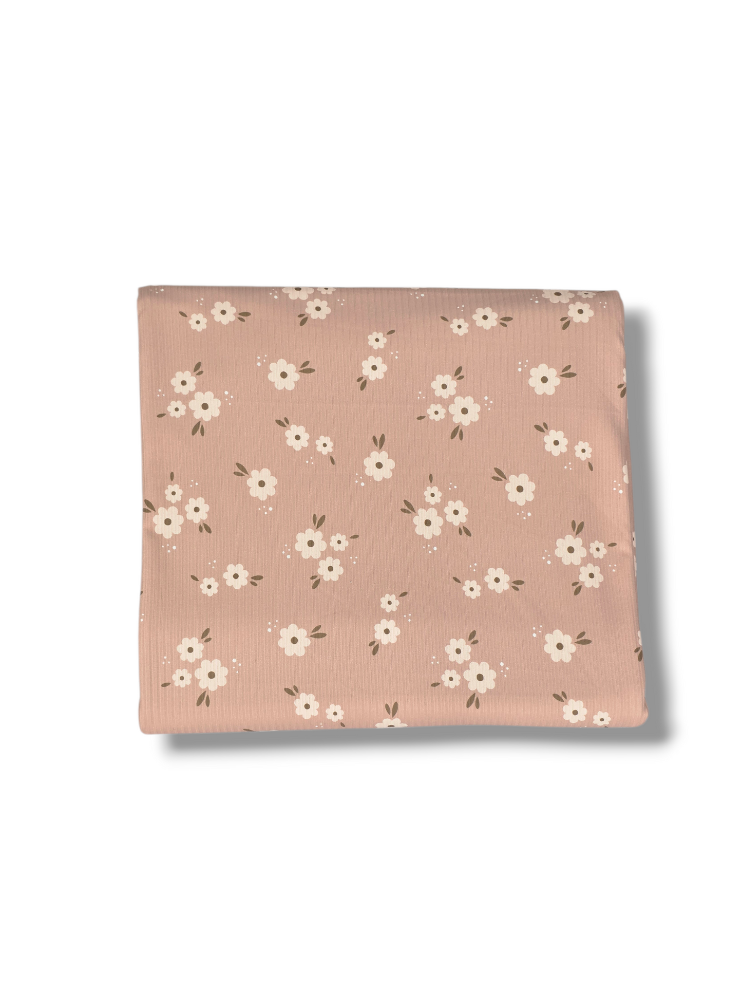 Reign Rib Knit Scattered Charm Antique Pink