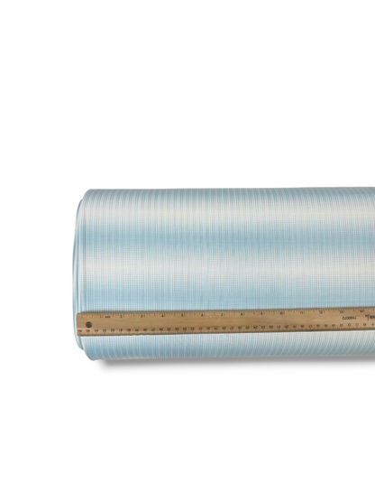 * Unique Design * Ribbed Knit Cotton Feel Fading Polka Dots Sky Blue