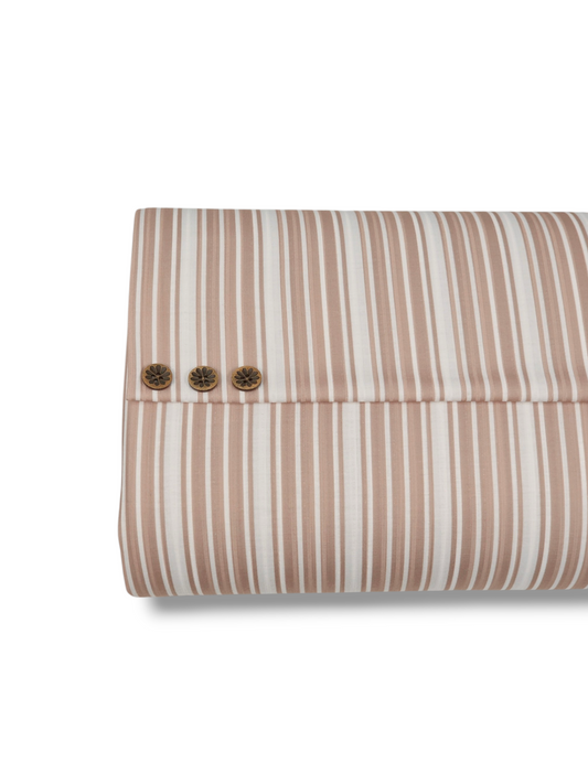 * Unique Design * Ribbed Knit Cotton Feel Basic Stripe Brown