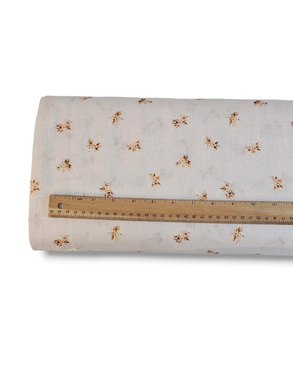 *Unique Design* Linen Petite Bouquet Toss Tan