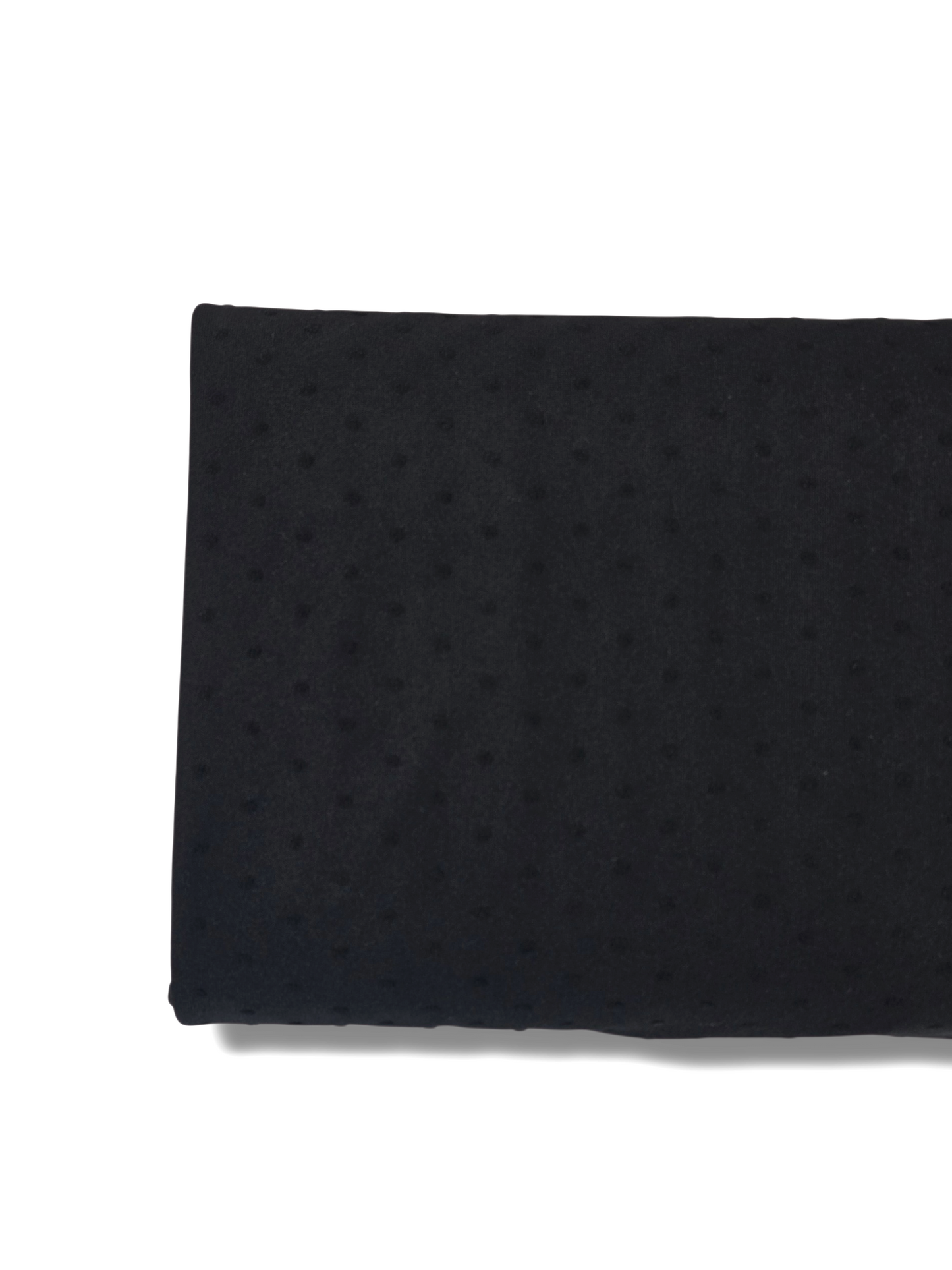 Swiss Dot Knit Black