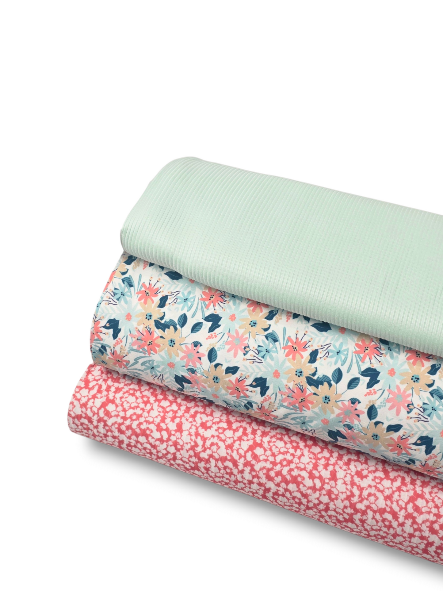 *Unique Design* Cloud Poly Summer Daisy Seafoam