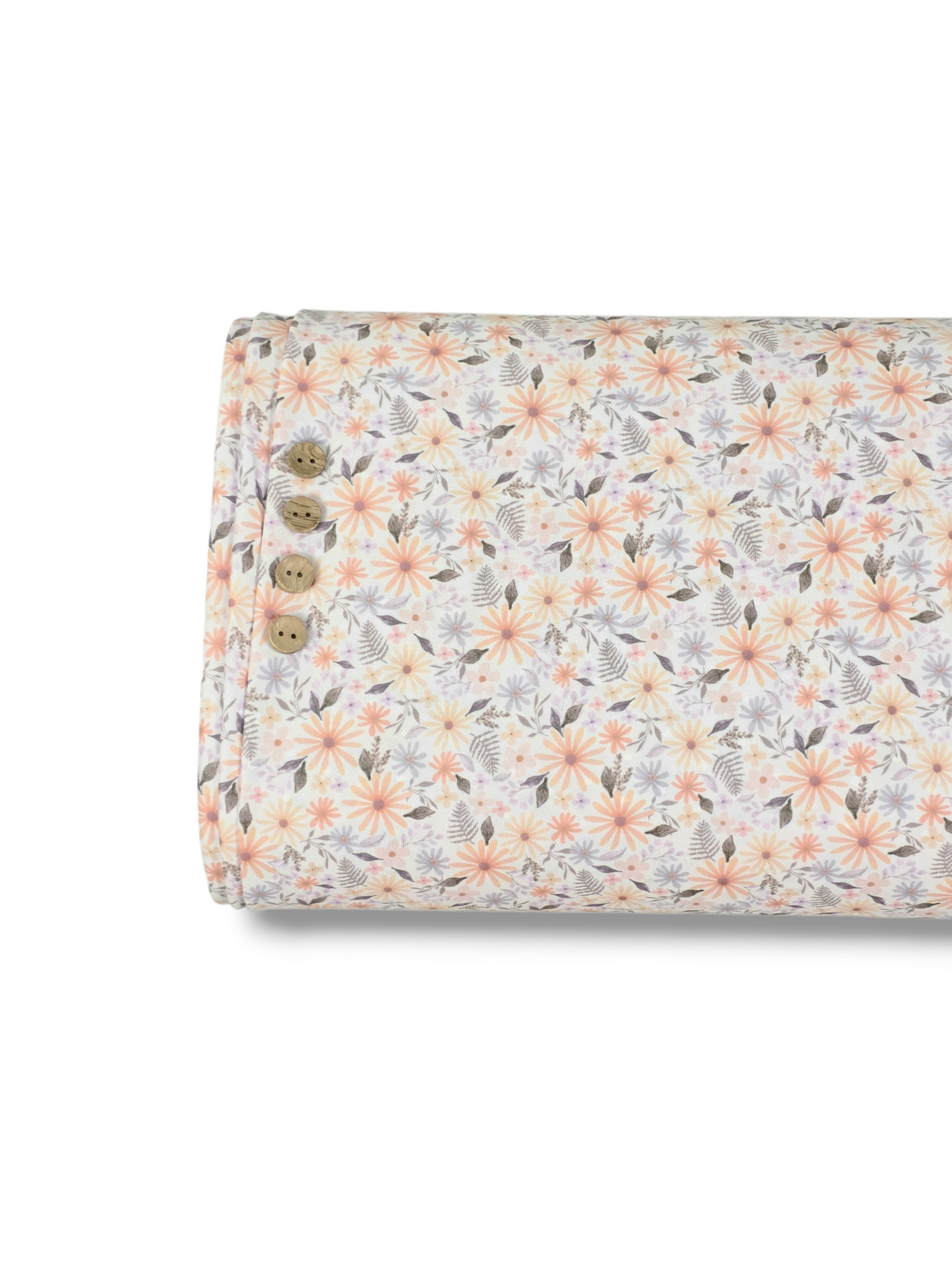 * Unique Design * Swiss Dot Knit Spring Fern Floral Lavender