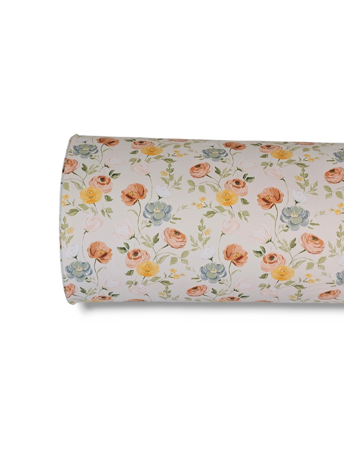 *Unique Design* Tricot Knit Autumn Floral Scape Light Gray