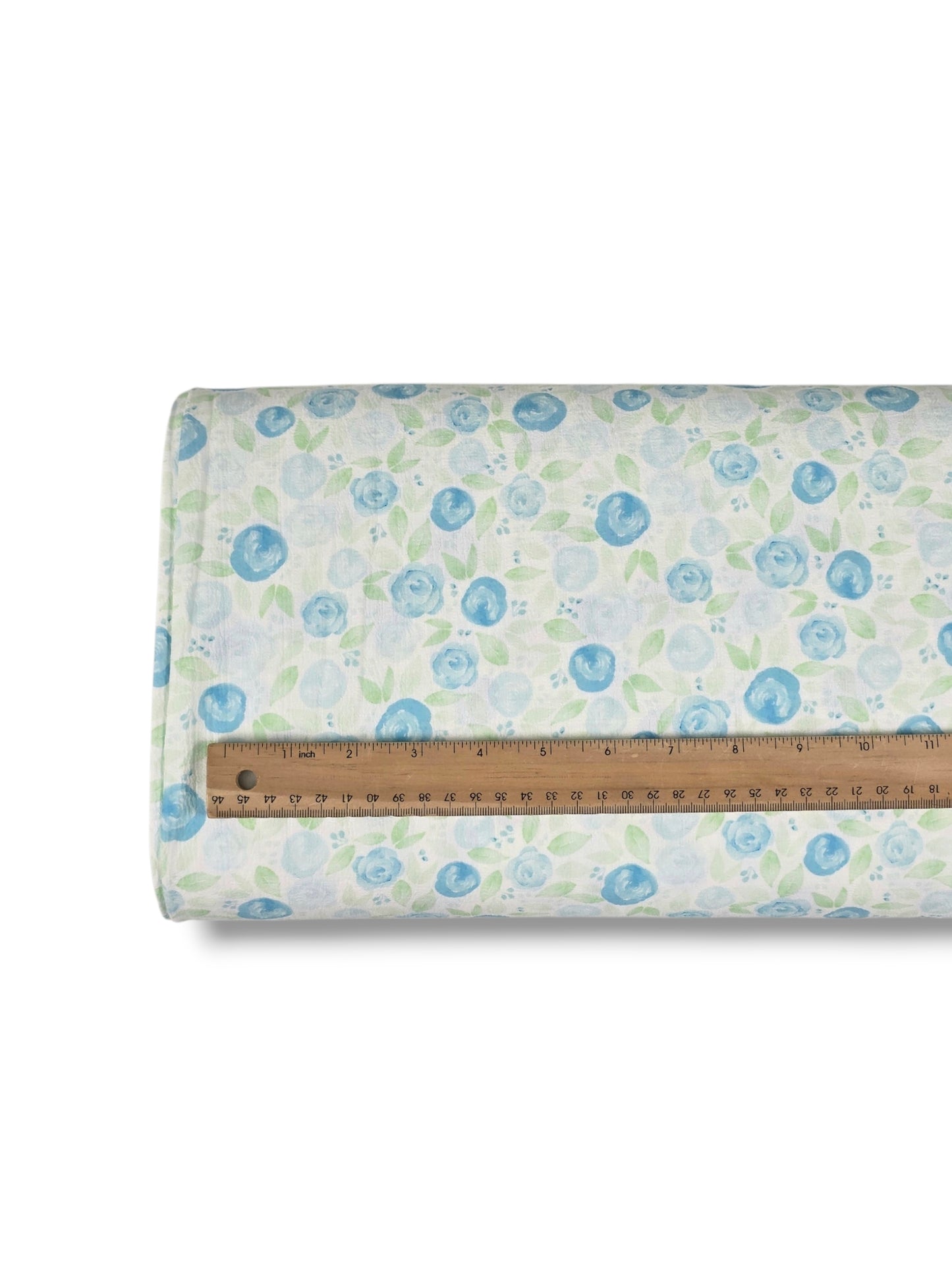 *Unique Design* Crinkle Crepe Rosewater Dream Teal