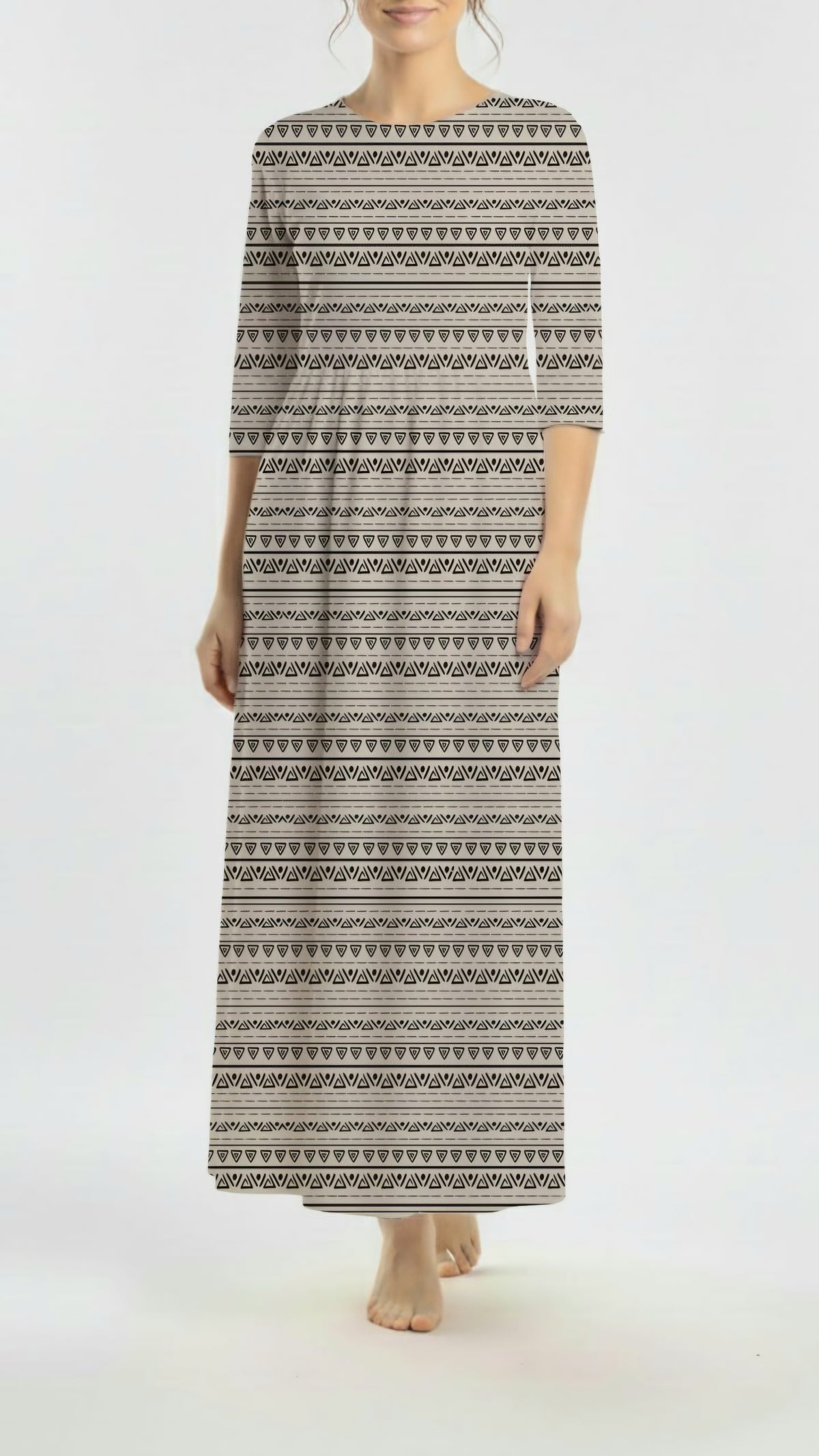 * Unique Design * Cotton Knit Adobe Trails Beige