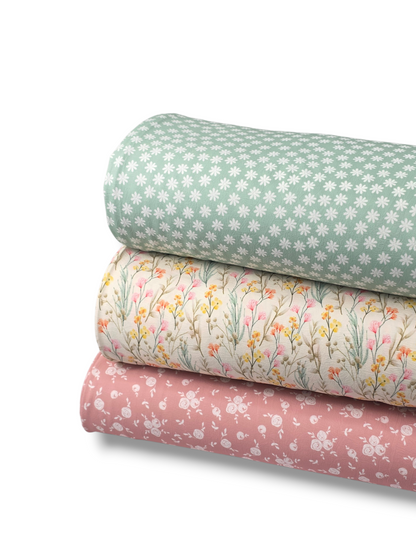 *Unique Design* Cloud Poly Simple Daisy Mint