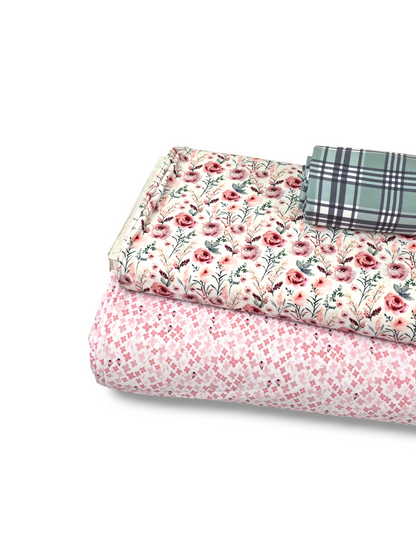 * Unique Design * Poly Breeze Mini Meadow Blooms Pink