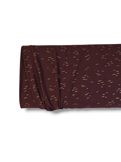 Dream Crepe Foil Burgundy