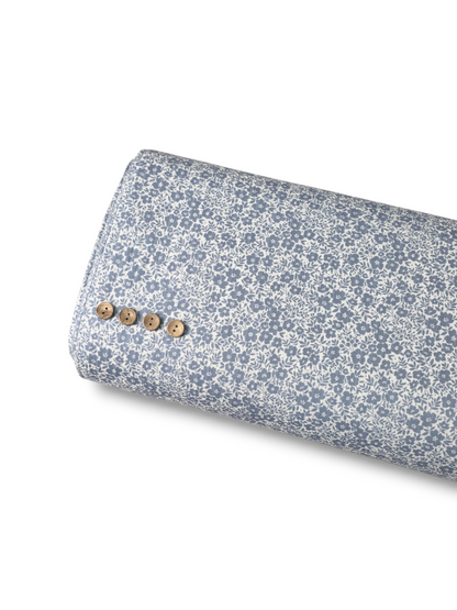 * Unique Design * Ribbed Knit Cotton Feel Petite Garden Light Denim