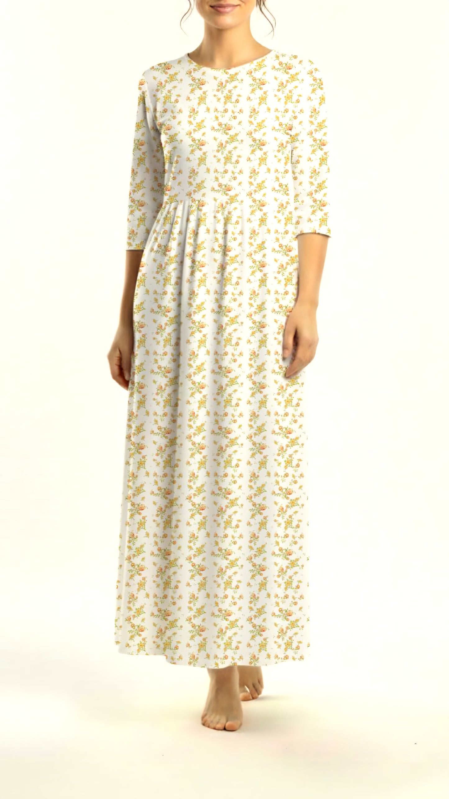 *Unique Design* Linen Vintage Summer Garden