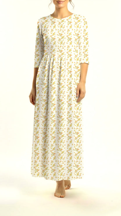 *Unique Design* Linen Vintage Summer Garden