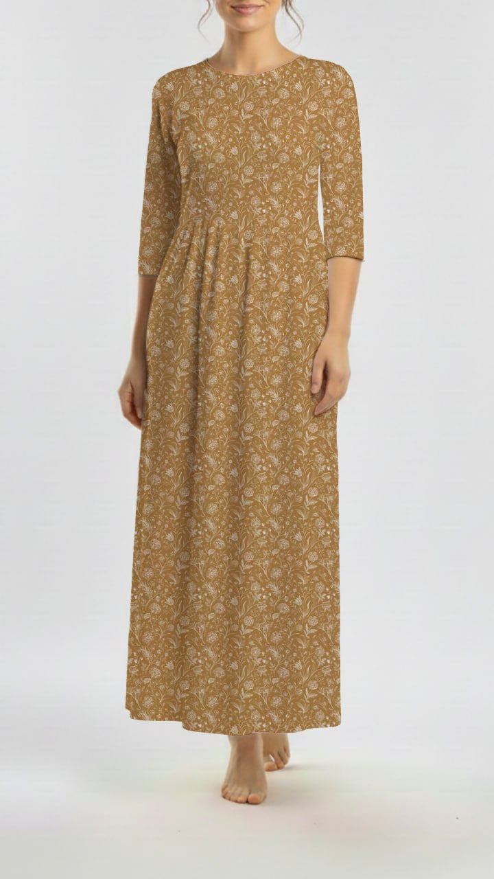 Reign Rib Knit Evening Reverie Mustard