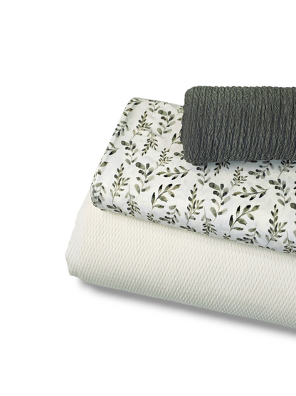 Macaroni Solid Knit Off White
