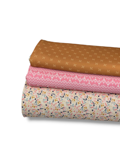 *Unique Design* Liverpool Painted Wildflowers Cream