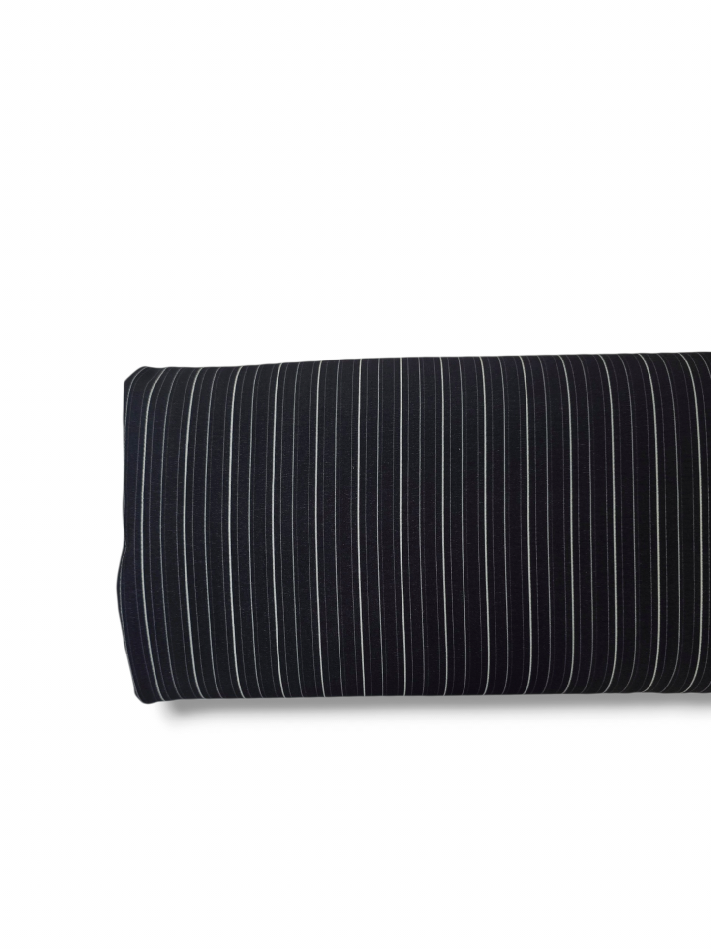 * Unique Design * Crinkled Crepe Willow Stripe Charcoal