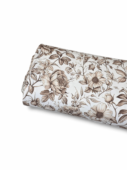 *Unique Design* Willow Ribbed Knit Antique Blossom Beige