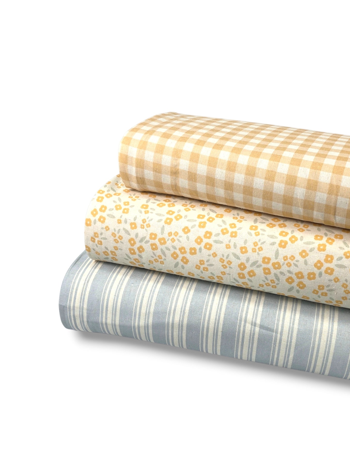 Cotton Linen Harbor Pinstripe Haze