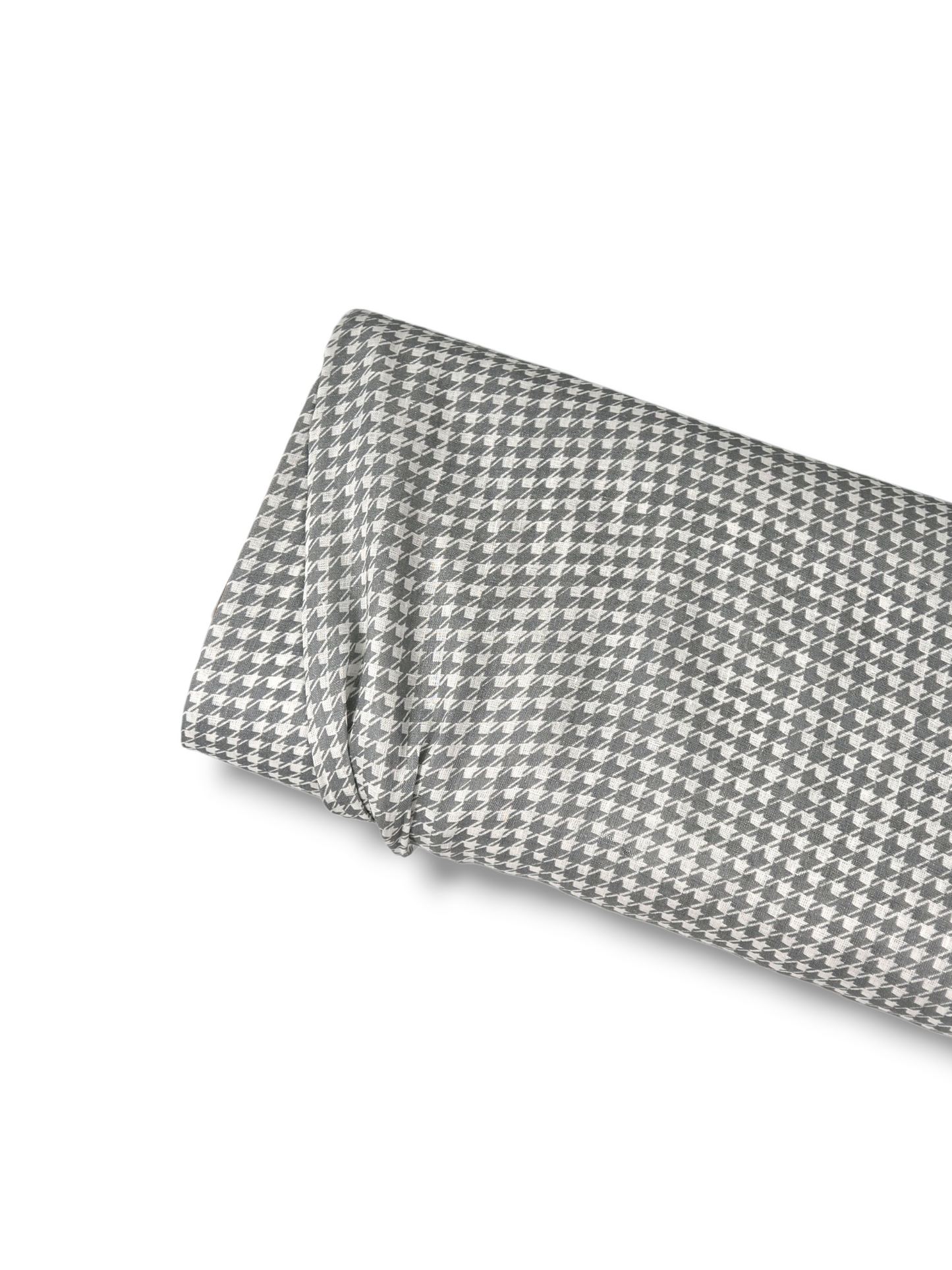 *Unique Design* Linen Summer Houndstooth Sage Green