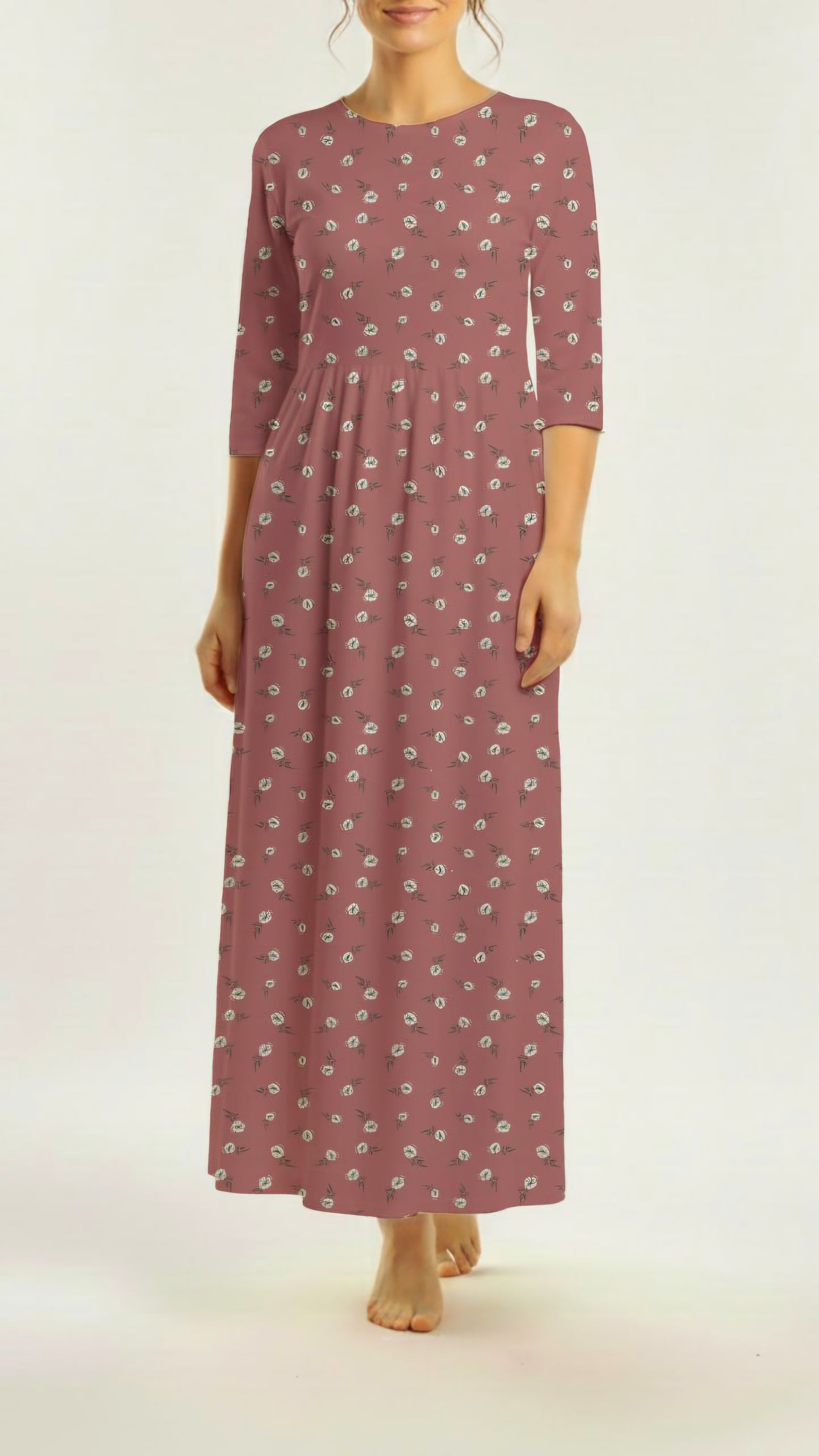 *Unique Design* Cloud Poly Morning Mist Dusty Rose