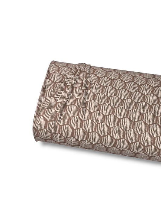* Unique Design * Willow Ribbed Knit Modern Woodland Tan