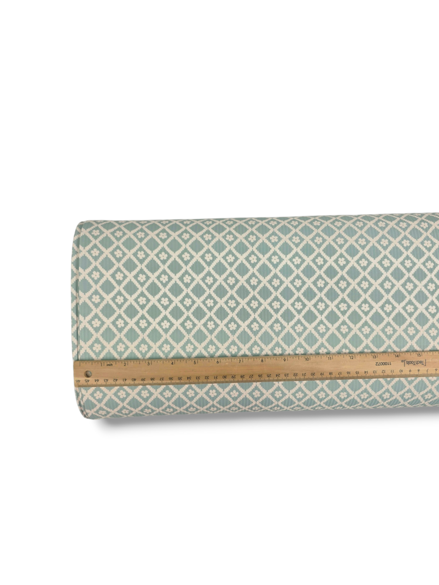 *Unique Design* Willow Ribbed Knit Diamond Daisy Light Aqua