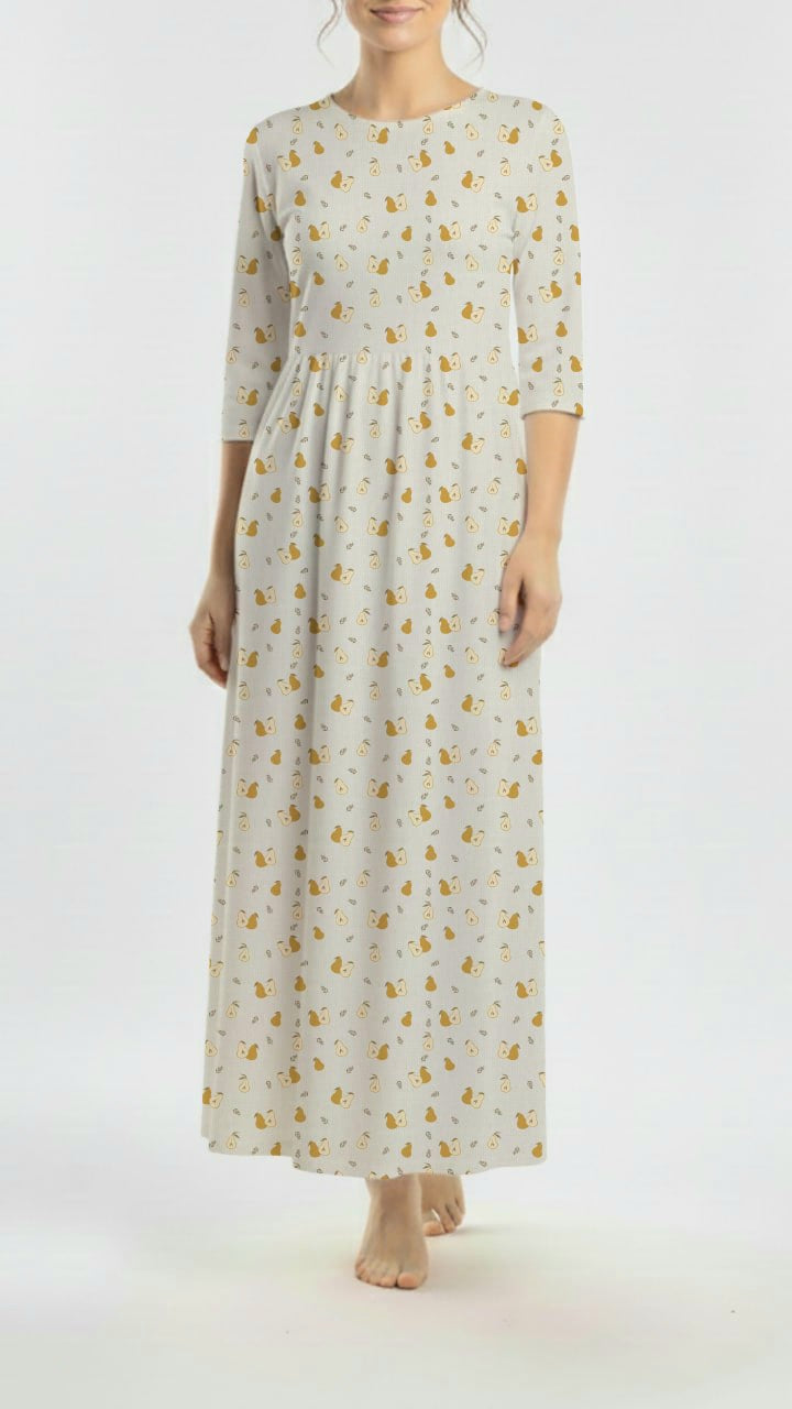 * Unique Design * Willow Ribbed Knit Orchard Pear
