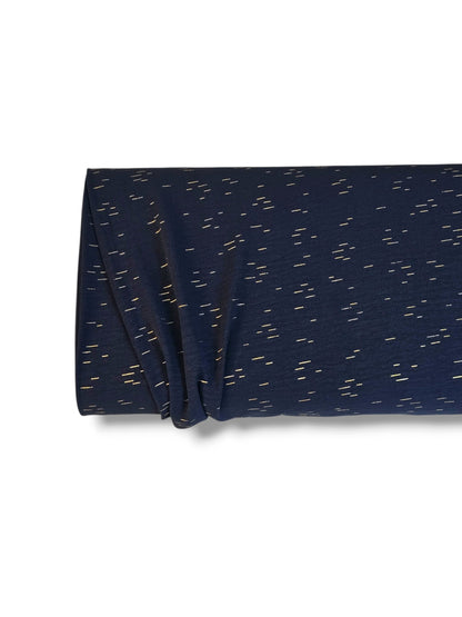 Dream Crepe Foil Dark Navy