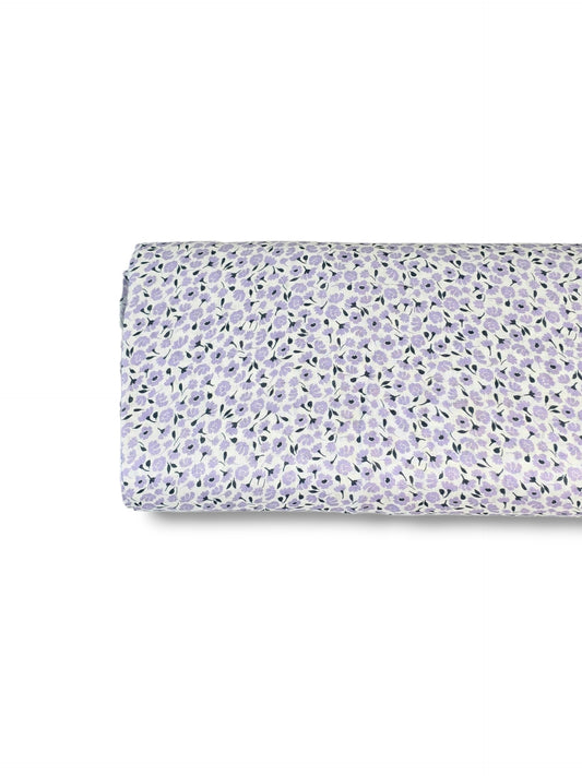 *Unique Design* Linen BlueBell Sprigs Light Lavender