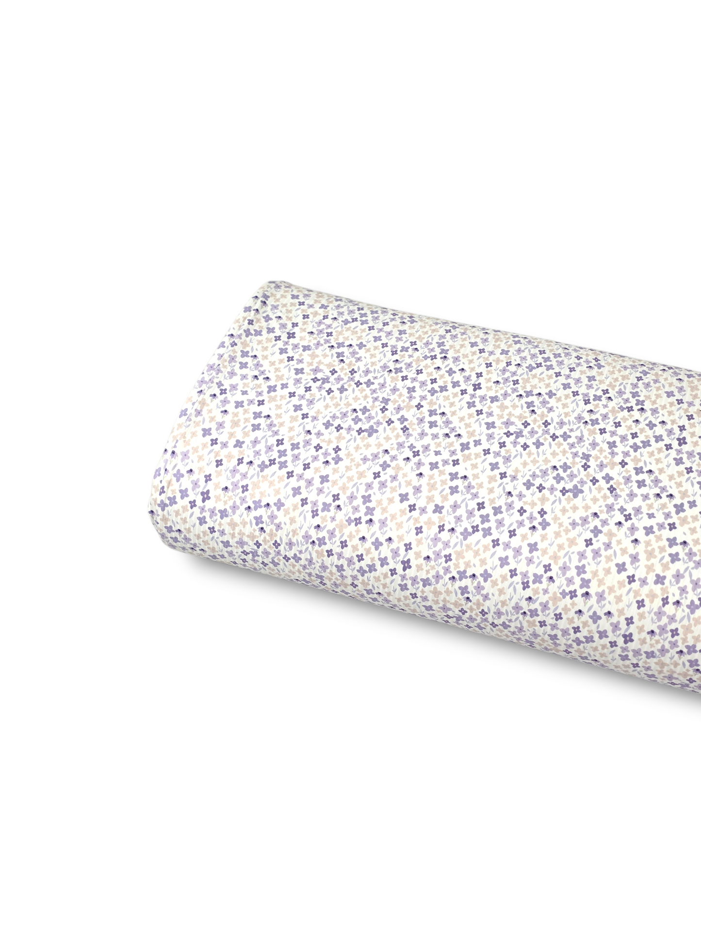 * Unique Design * Willow Ribbed Knit Mini Meadow Blooms Lavender