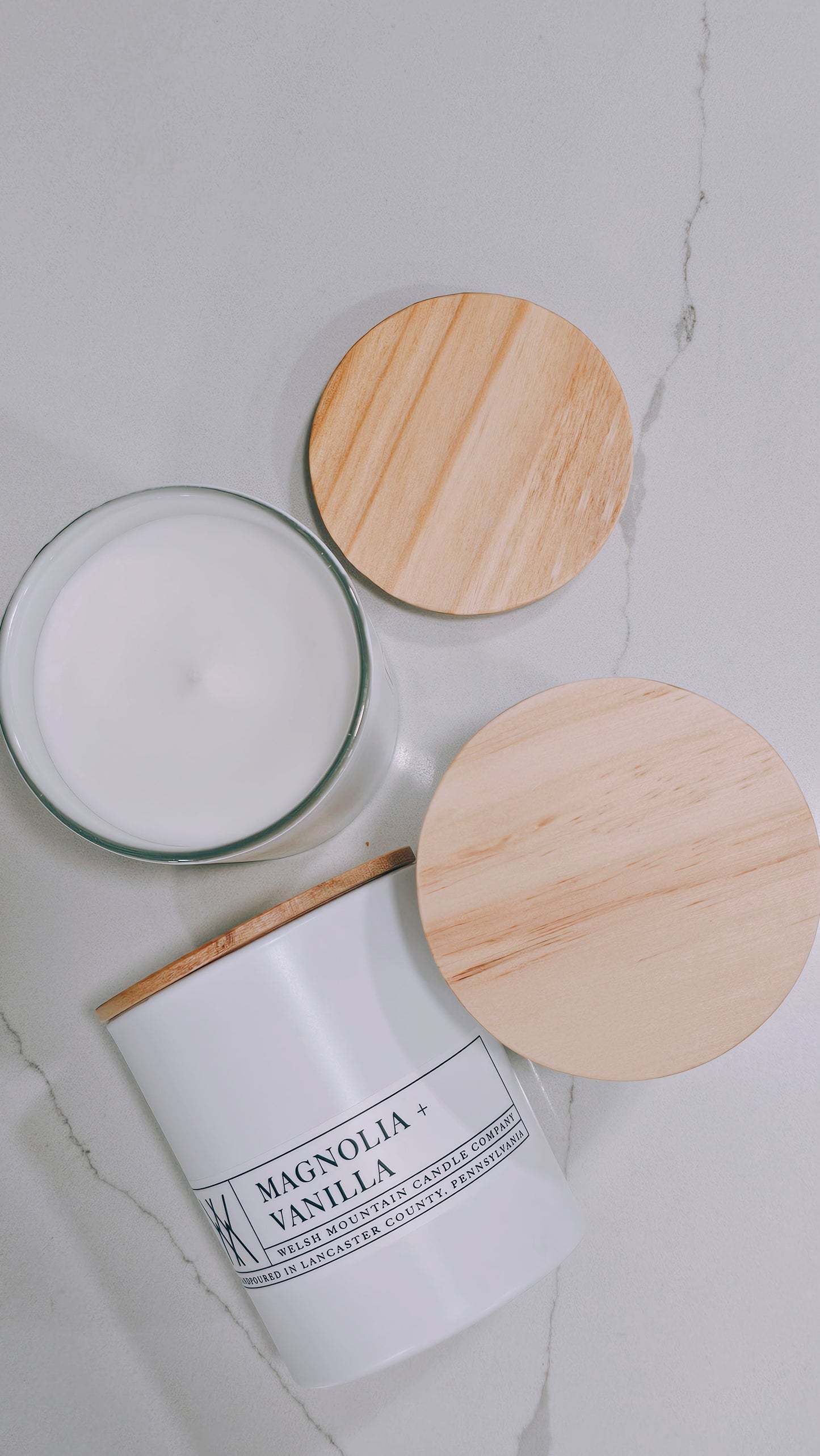 Wildflower Coconut Wax Candle Bamboo Lid 16 Oz