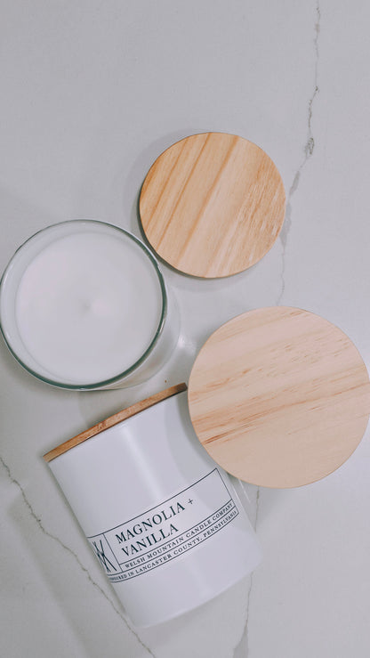 Wildflower Coconut Wax Candle Bamboo Lid 16 Oz
