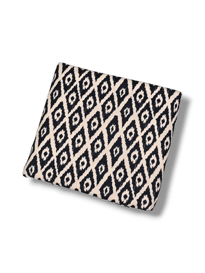 *Unique Design* Willow Ribbed Knit Country Aztec Black