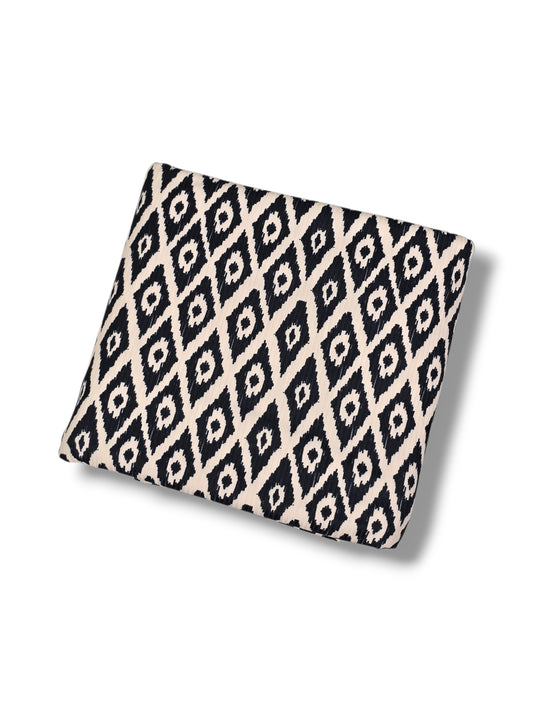 *Unique Design* Willow Ribbed Knit Country Aztec Black